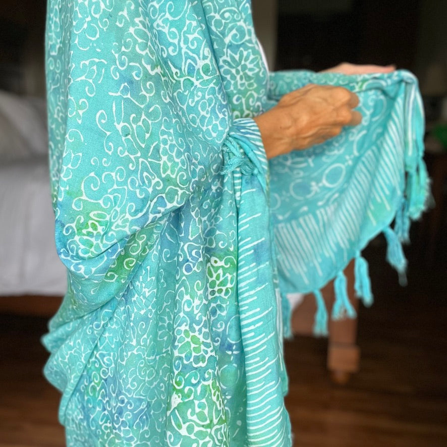 Free Spirit Aqua Beach Sarong