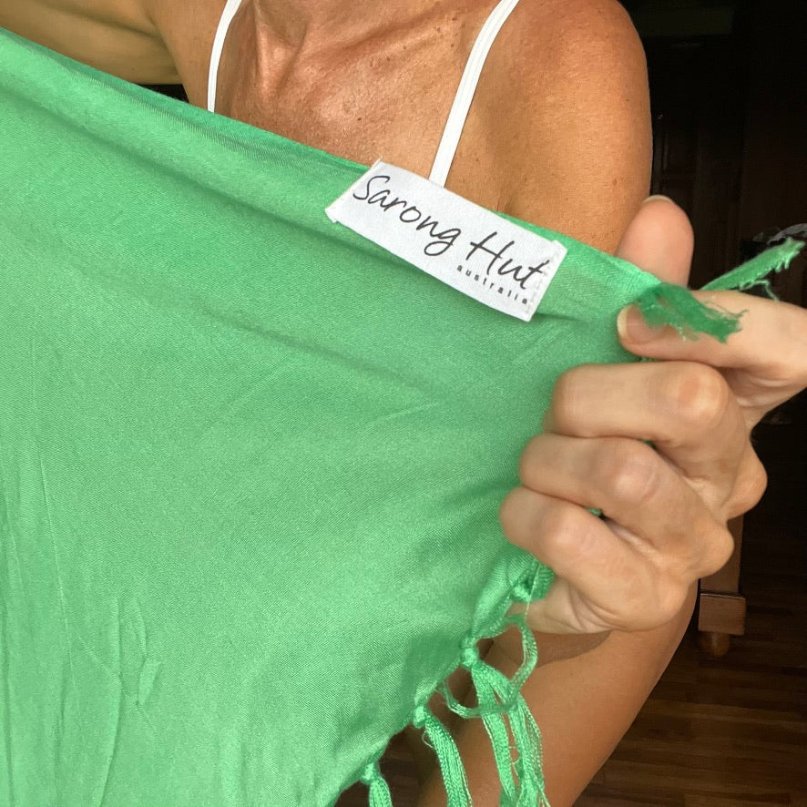 Green Pop Beach Sarong