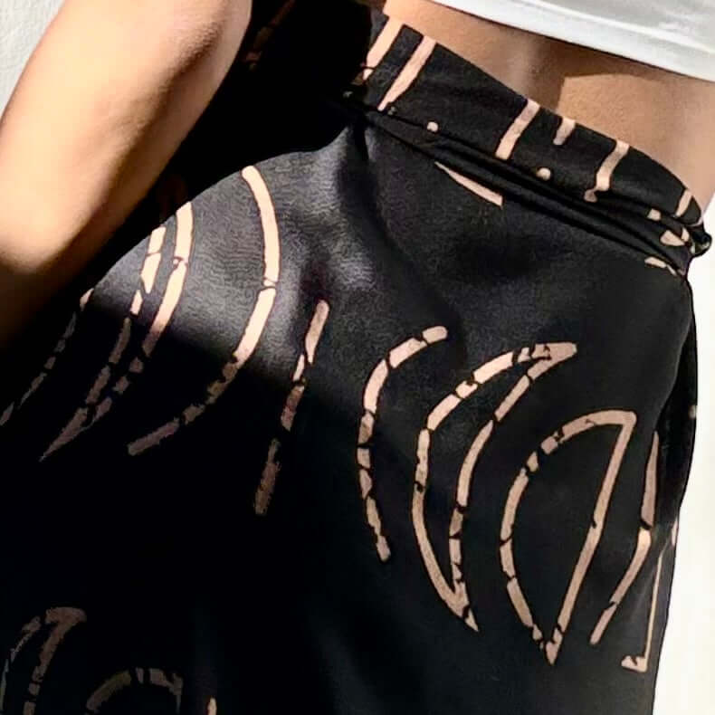 Mini Sarong | Espresso Black