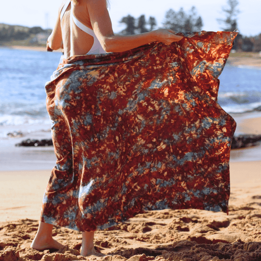 Opal Womens Luxe Sarong beach hero shot