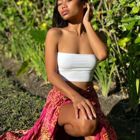 Vibrance Glow Beach Sarong sunbathing