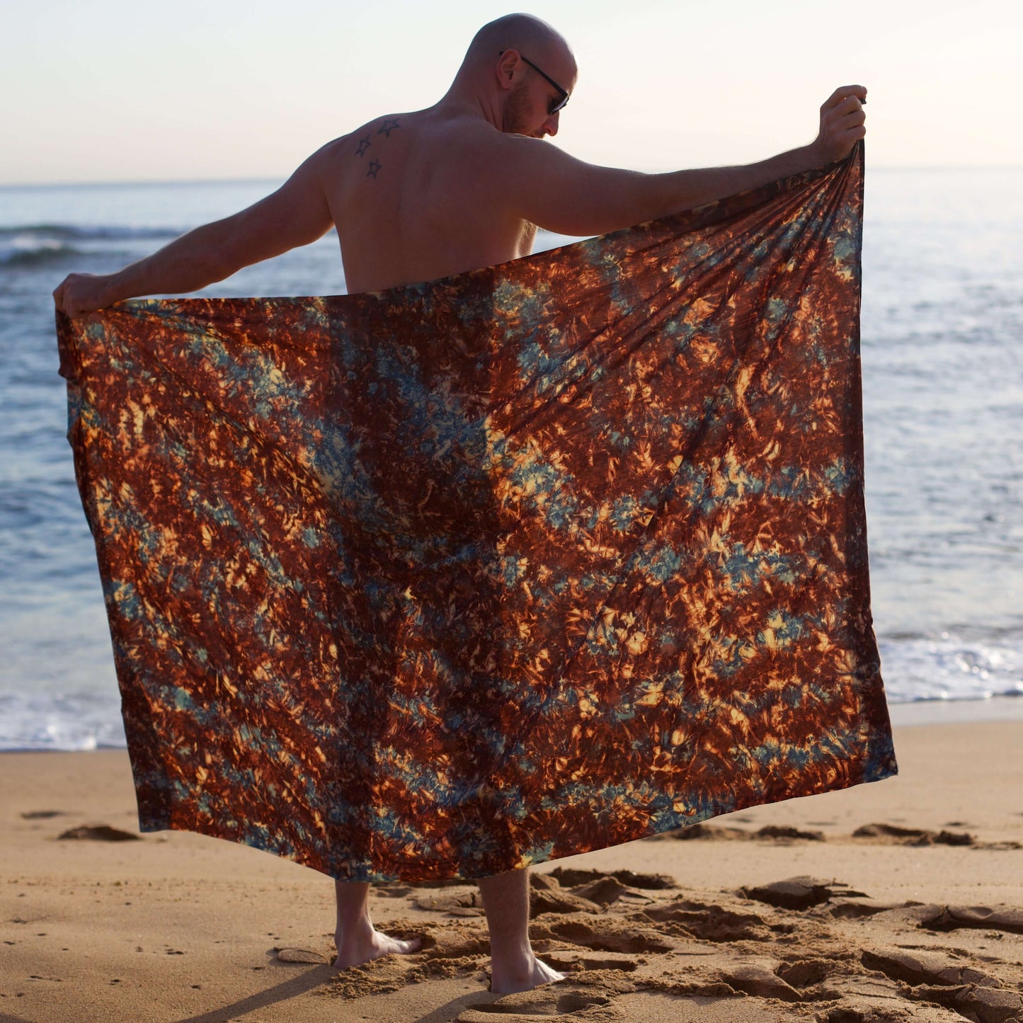 opal mens luxe sarong for hot weather