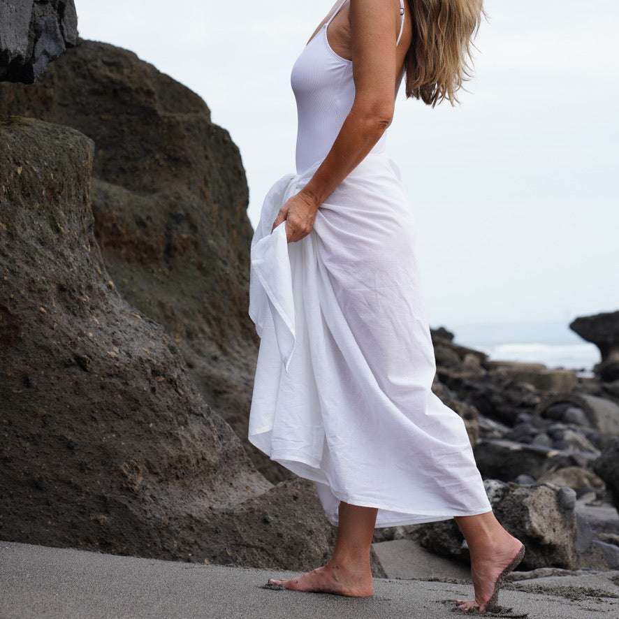 White Cotton Sarong