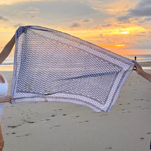 Sailaway Men's Cotton Beach Sarong – Beach Wrap