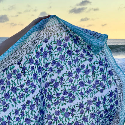 Caribbean Women's Cotton Beach Sarong – Cover-Up