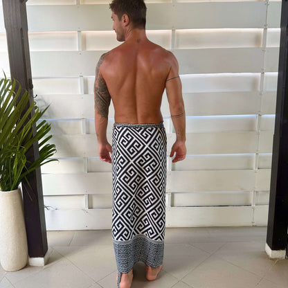 Balance Monochrome Mens Luxe Surf Wrap Sarong