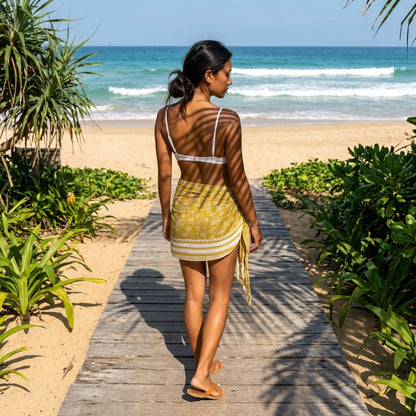 Summer Bone Women’s Mini Sarong – Wrap