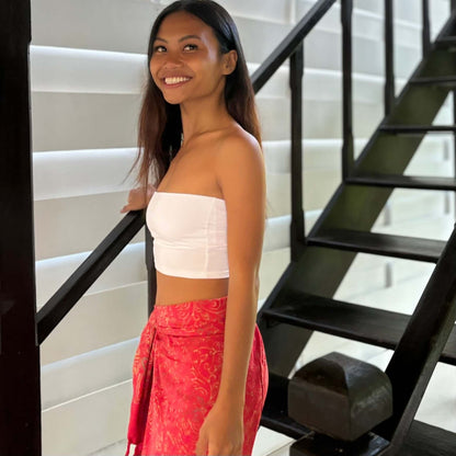 Watermelon Beach Sarong happy photo