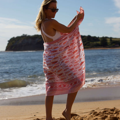 Cancun Women’s Cotton Sarong – Lightweight Cover-Up