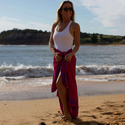 Fiji Women’s Luxe Sarong – Quick-Dry Cover Up