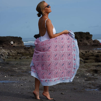 Palm Springs Women’s Cotton Sarong – Wrap Skirt