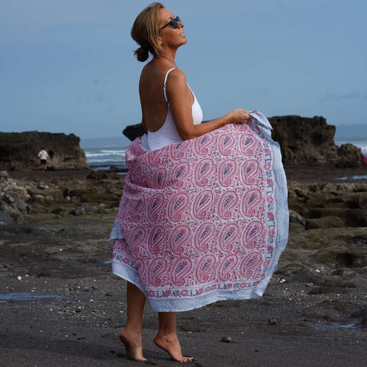 Palm Springs Women’s Cotton Sarong – Wrap Skirt