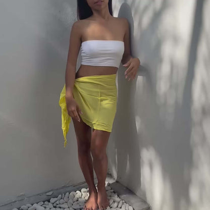 Lemon Women’s Mini Sarong – Wrap