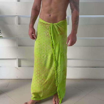 Vibrance Zest Mens Beach Sarong video