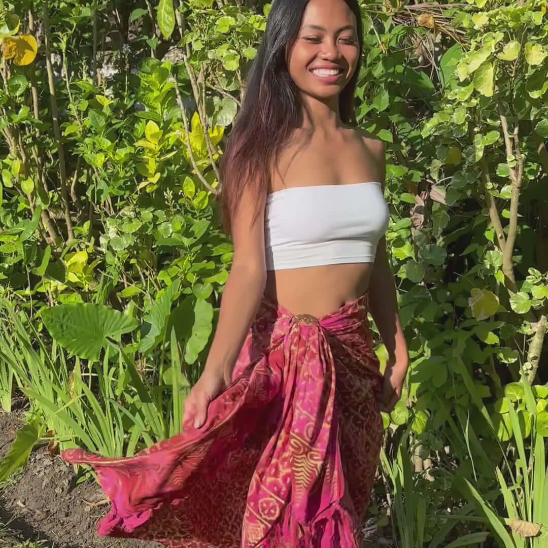 Vibrance Glow Beach Sarong video