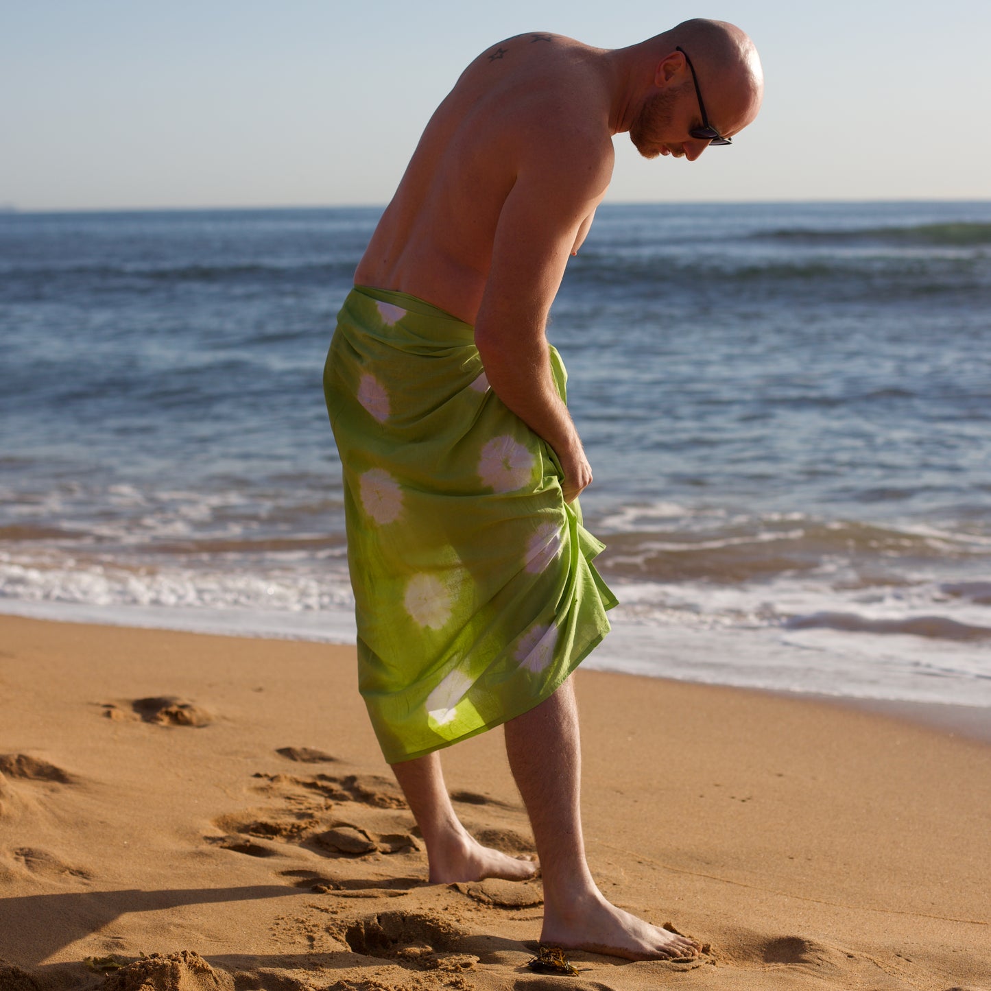 Rainforest Cotton Mens Sarong