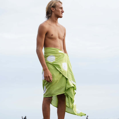 Rainforest Men’s Cotton Sarong – Summer Wrap