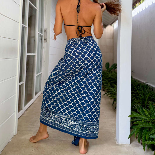 XL sarong - malibu rear