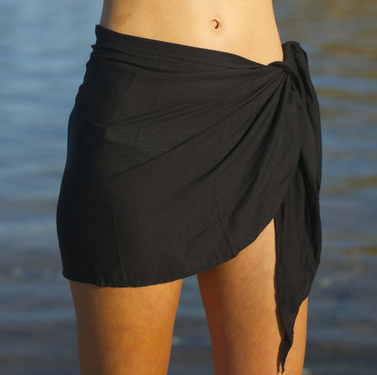 Mini Sarong | Black